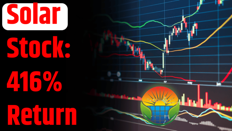 Solar Stock: 416% Return! निवेशक मालामाल